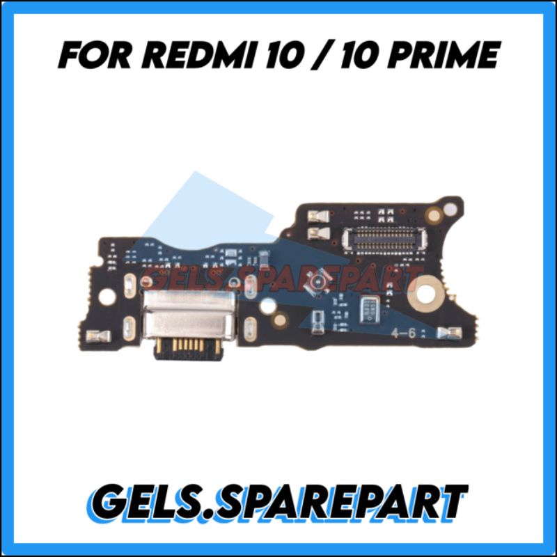 Flexible Board Charger Papan Cas Xiaomi Redmi 10 / Redmi 10 Prime + Mic