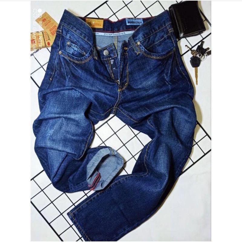 CELANA JEANS BOMBOGIE ORIGINAL CELANA JEANS BOMBOGIE PRIA TERBARU