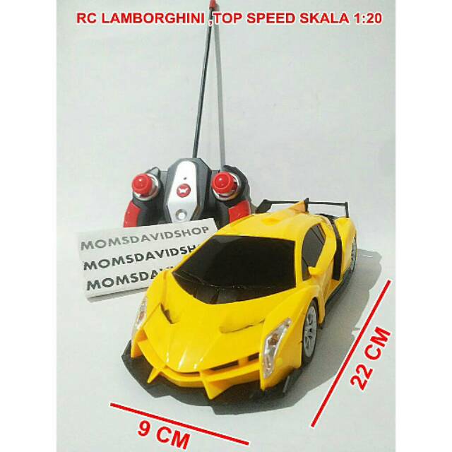 RC LAMBORGHINI VENENO ,SKALA 1:20 TOP SPEED ,REMOTE CONTROL MURAH
