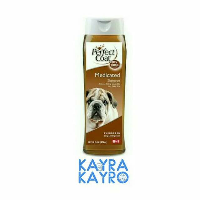 Perfect Coat Medicated Dog Shampoo 473 Ml Shampo Shopee Indonesia