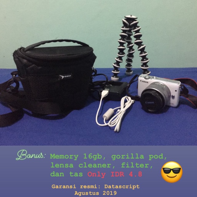 Camera mirrorless canon m10