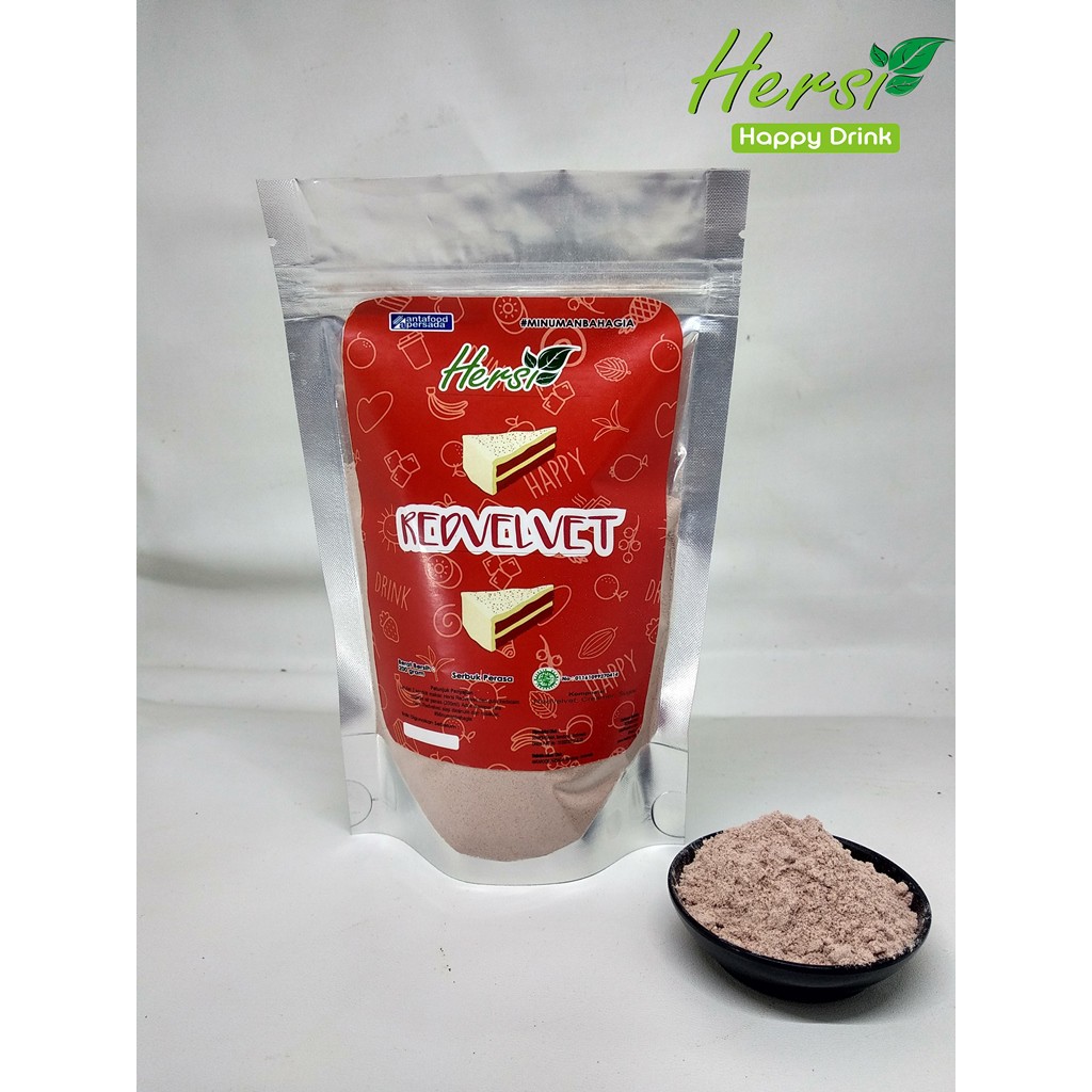 

HERSI BUBUK MINUMAN / POWDER RASA RED VELVET 200GR