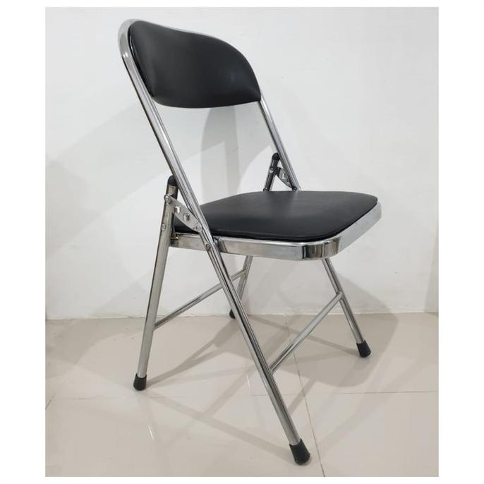 Kualitas terbaik] Kursi Lipat Besi Krom seperti Chitose Kursi Training Kursi Pertemuan