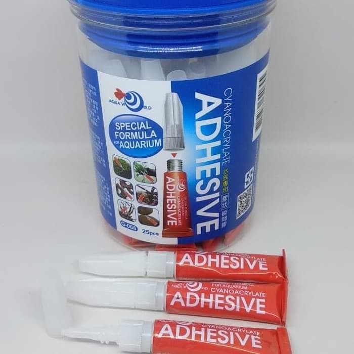 LEM ADHESIVE 5 GR / LEM TANAMAN AQUASCAPE / CYANOACRYLATE / AQUAWORLD