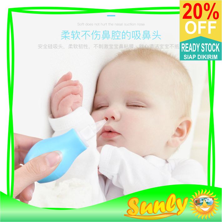 ☀ Sunly ☀ A168 SEDOTAN INGUS BAYI PEMBERSIH HIDUNG NASAL ASPIRATOR NOSE CLEANER IMPORT