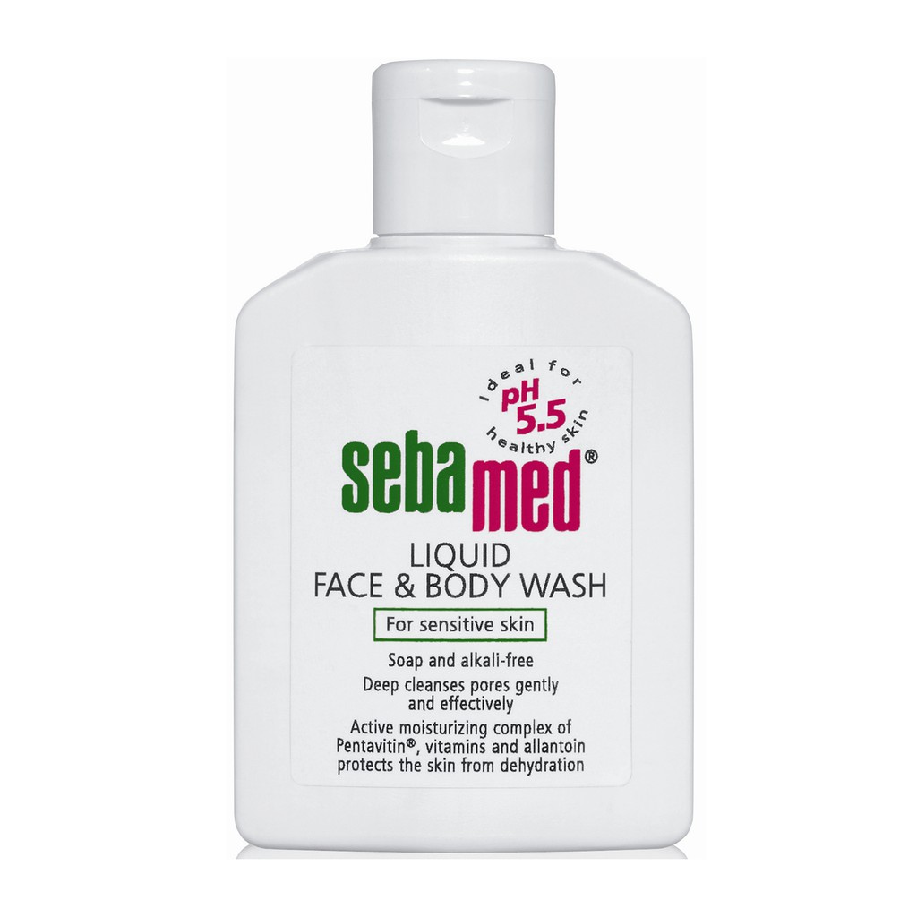 Sebamed Liquid Face &amp; Body Wash for Sensitive Skin 200ml