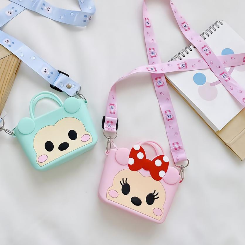 ✬ Tas Import Jakarta Tas Anak Jelly Rubber Kotak Karakter Anak 7496 ❅