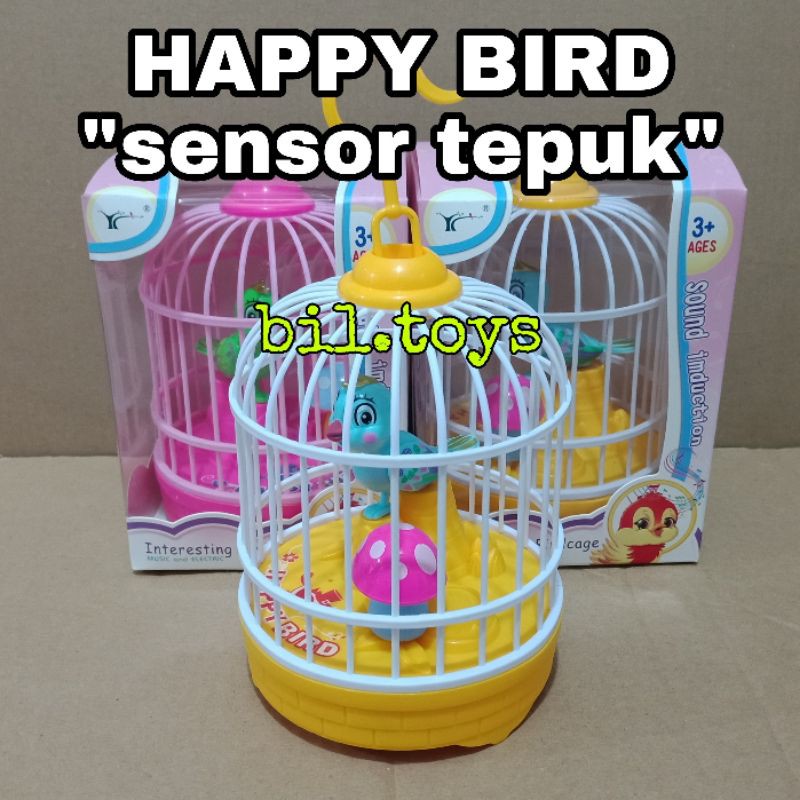 MAINAN ANAK BURUNG SANGKAR HAPPY BIRD TEPUK