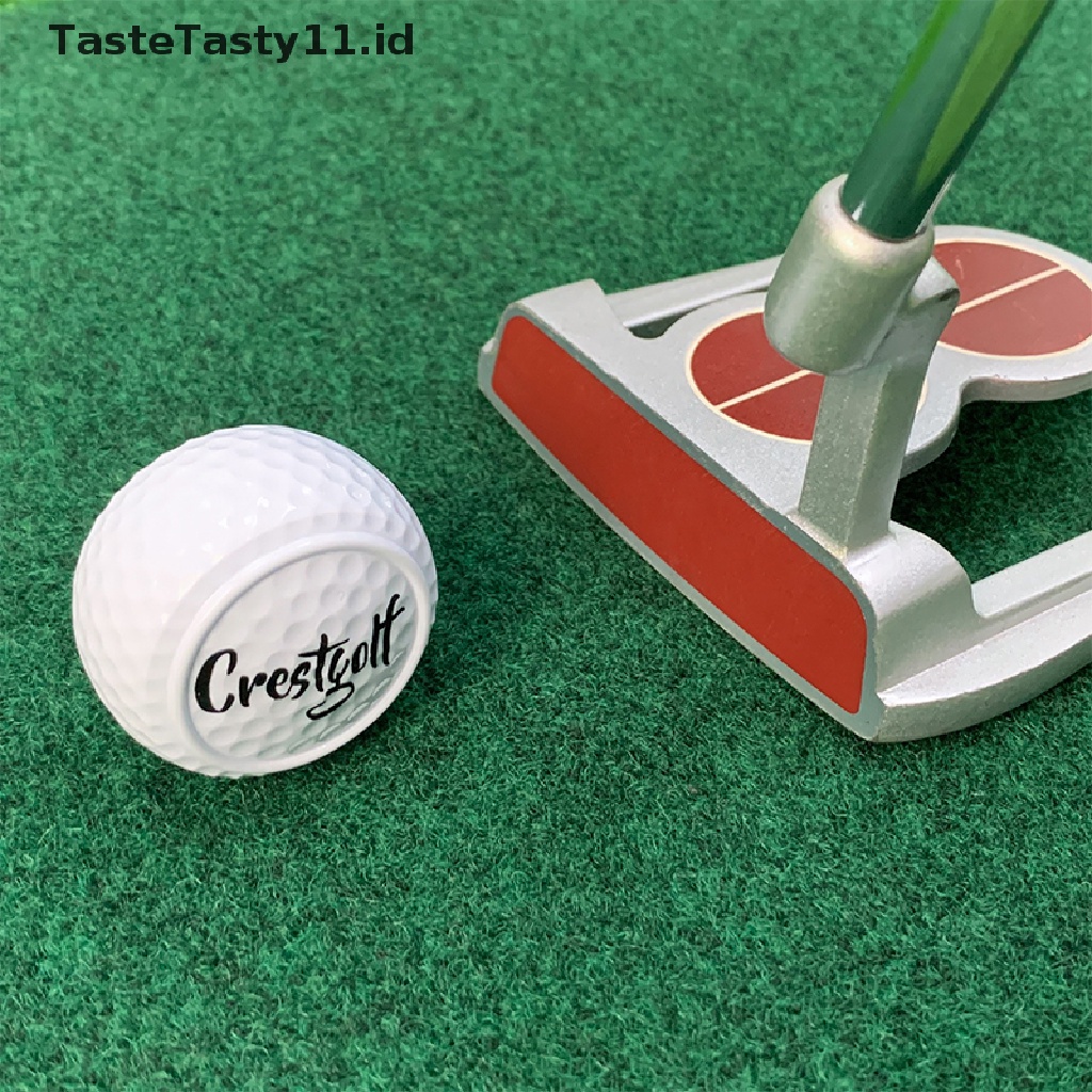 Tastetasty 1pc Bola Golf Dua Lapis Untuk Pemula