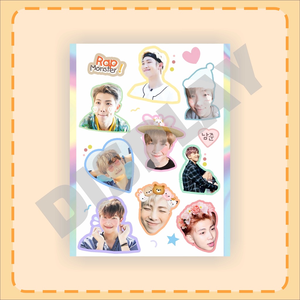 STIKER CUTE BTS