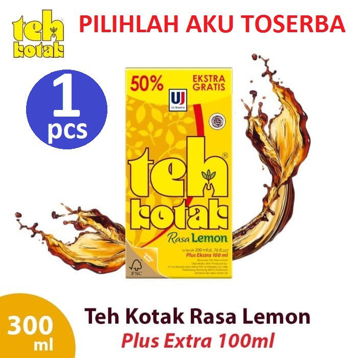 TEH KOTAK ULTRA RASA LEMON 300 ml ( HARGA SATUAN )