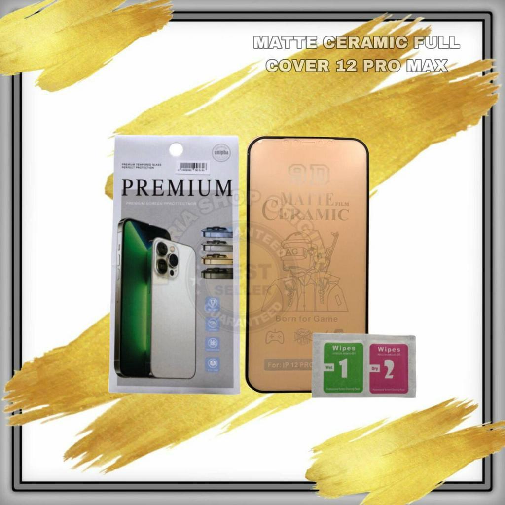 TEMPEL GLASS/TEMPERED GLASS CERAMIC 12 PRO MAX FULLSET