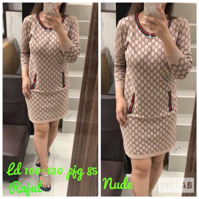 Tunik Rajut Gucci all size