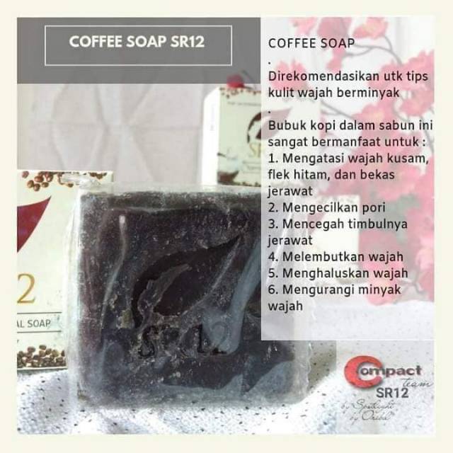 

Best seller SR12!!! Coffee soap...banyak manfaat