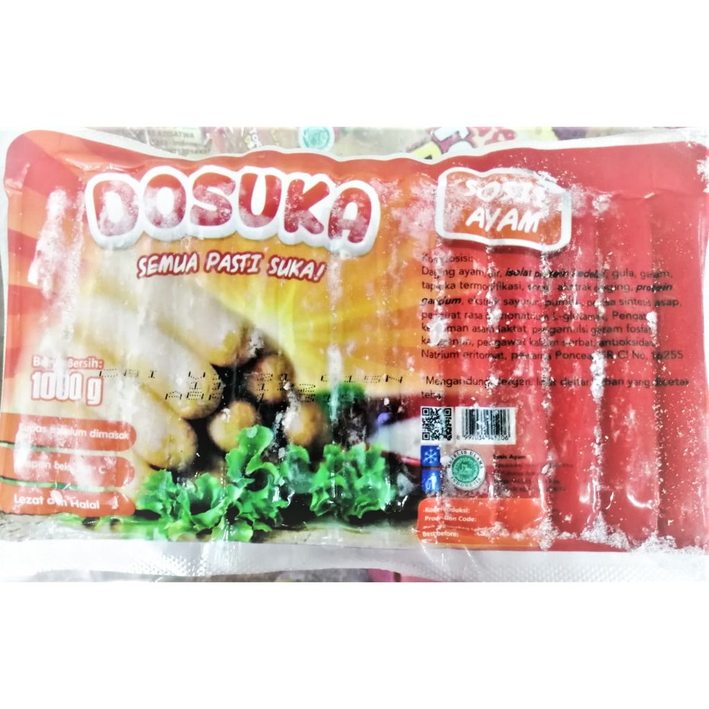 Dosuka Sosis Ayam 1kg
