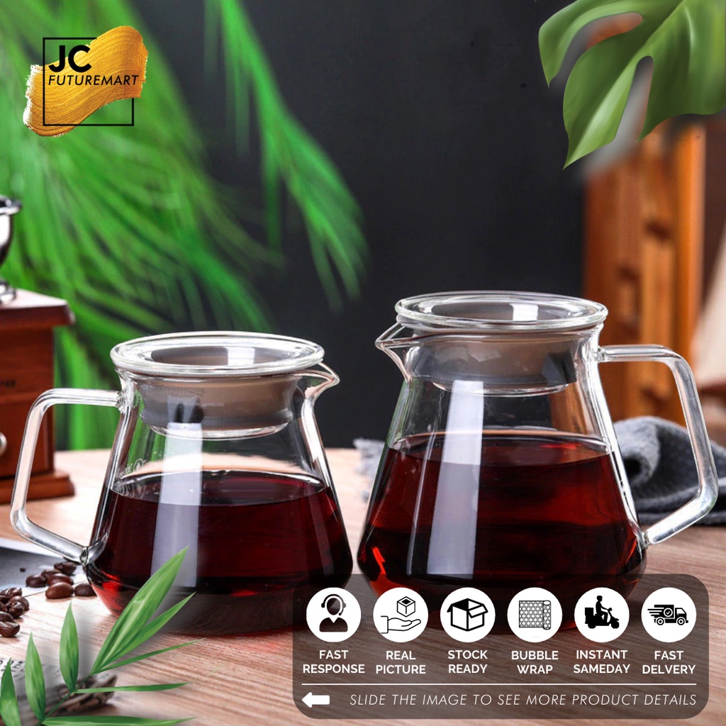 COFFEE SERVER KOPI BOROSILICATE GLASS POUR OVER