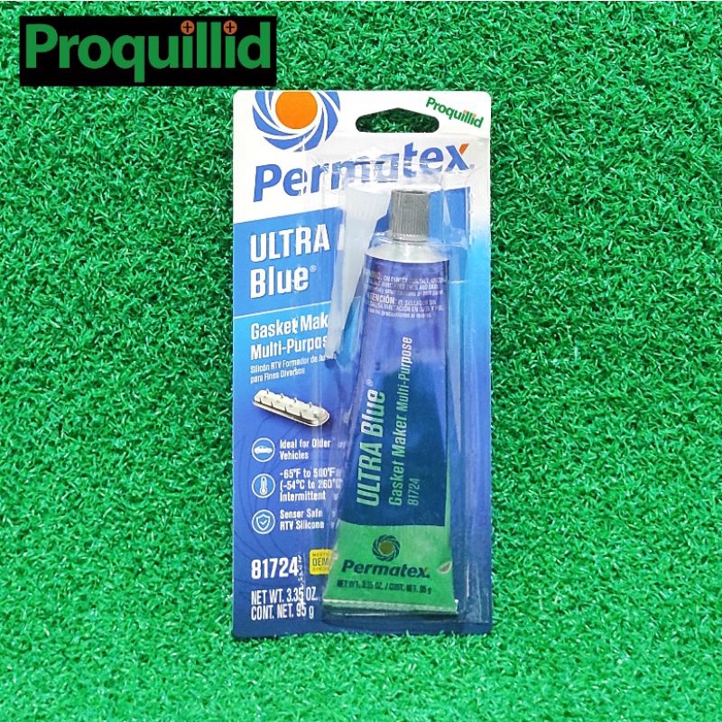 LEM RTV PERMATEX ULTRA BLUE RTV 77BR ULTRA BLUE SILICONE GASKET SET MAKER MULTI-PURPOSE 77BR 81724 8
