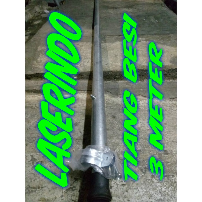 Tiang Antena Tv 3mtr / CCTV - Wifi - Tiang Antena Multi Fungsi u/ Perumahan, Perkantoran,Ruko, Apart