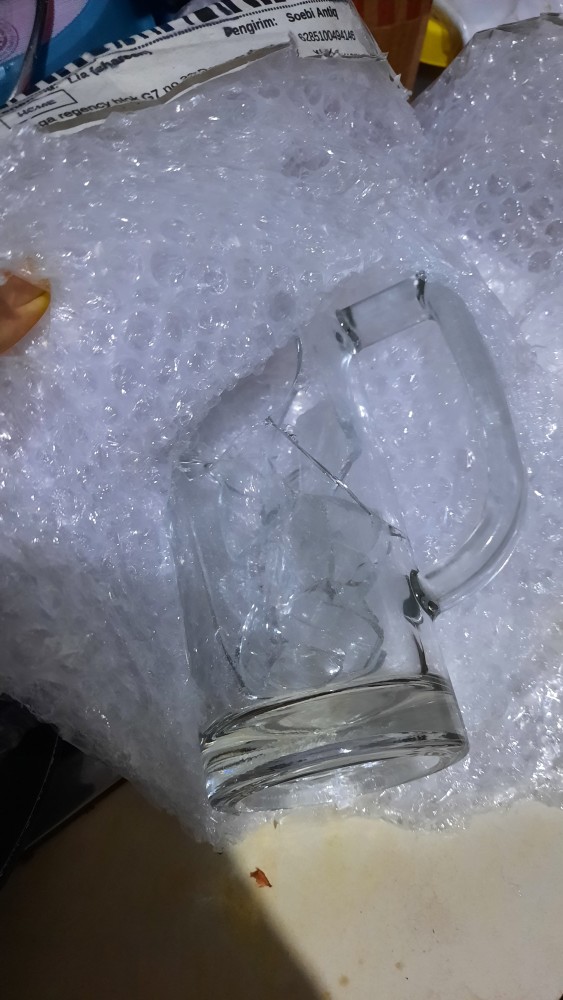 Bremen Glass Beer | Gelas Bir Gagang | Gelas Mug Kaca Besar