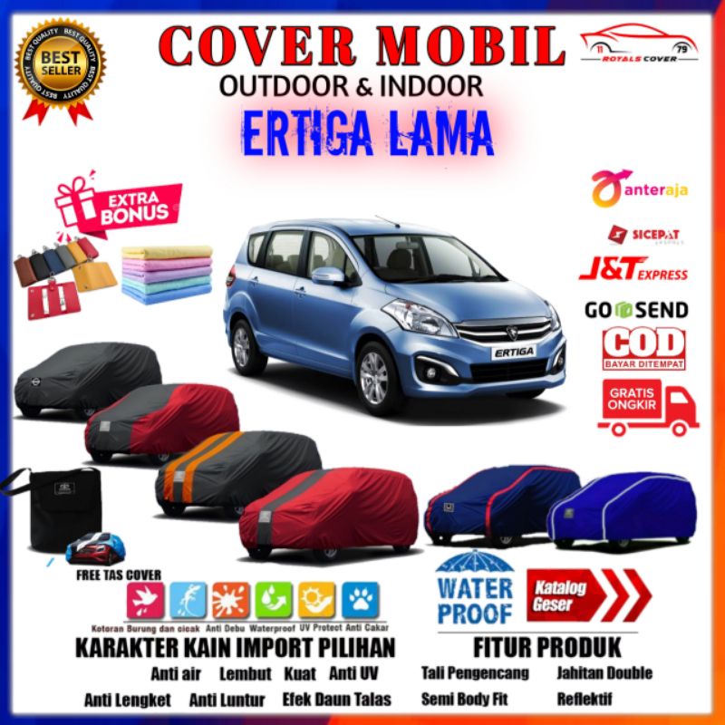 Body Cover Mobil Suzuki Ertiga Lama / Sarung Mobil Ertiga GX GL Dreza / Selimut Mantol Pelindung Jas Kerudung Mantel Tutup Penutup Suzuki Ertiga Outdoor