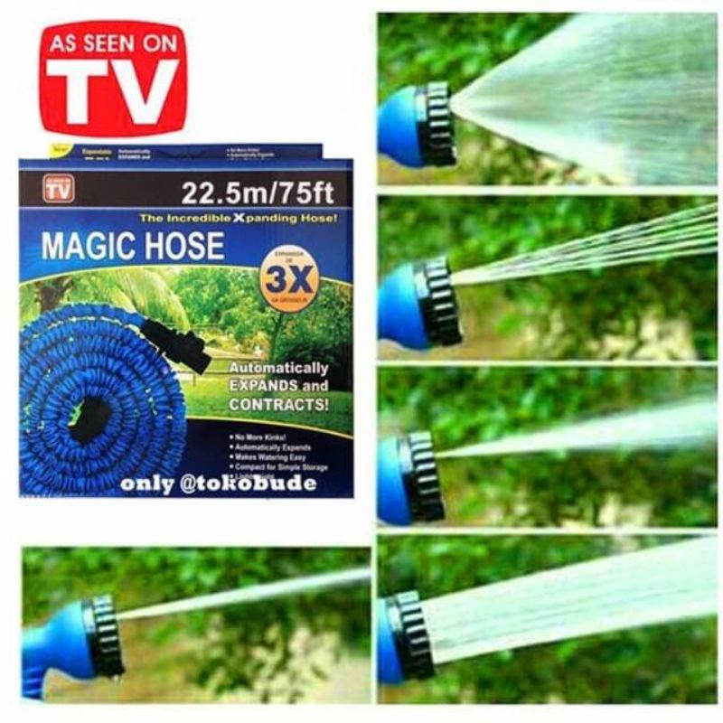 SELANG AIR MAGIC HOSE 15M FT 50M SLANG AJAIB JET SHOWER