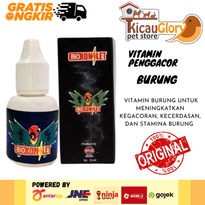 Bio Konslet Vitamin Penggacor Penambah Birahi Burung