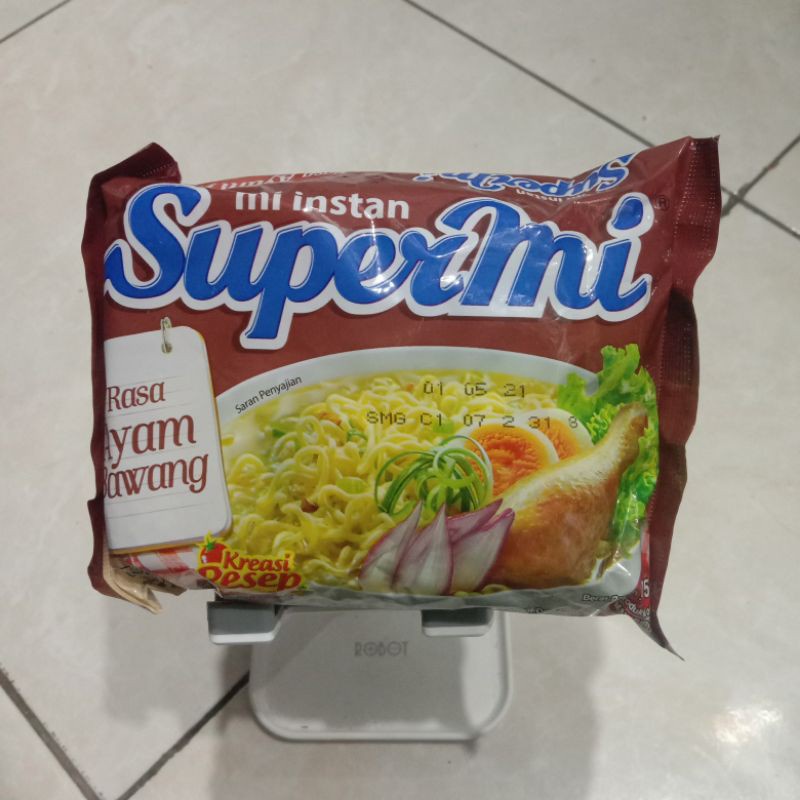 Supermi Mie Instant Ayam Bawang 75 Gram