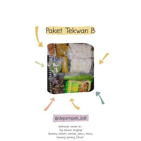 

Paket Tekwan B (1kg)