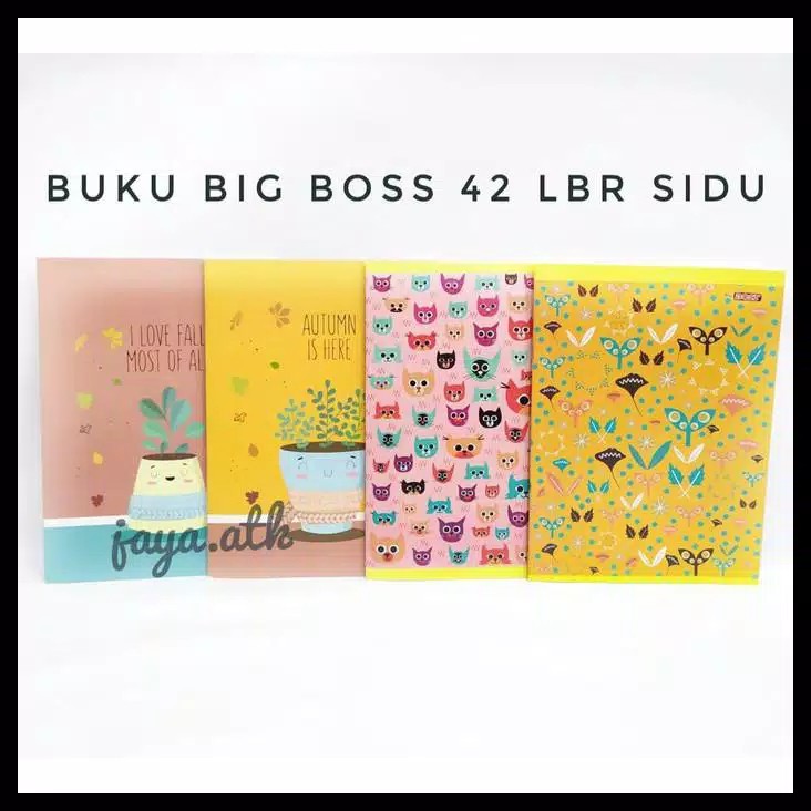 

Buku Tulis/Kertas Tulis/BIG BOSS(6pcs)
