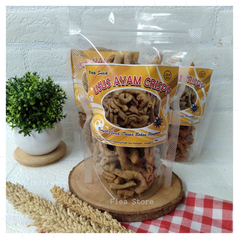 

USUS AYAM CRISPY 110 GRAM || Enak, Gurih, Renyah, Higienis Tanpa Pengawet