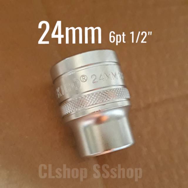 MATA SOCK 24mm TEKIRO kunci kepala sok shock treker 6pt 24 mm