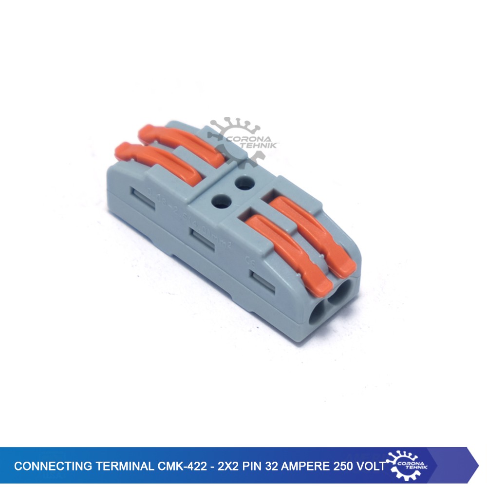 Connecting Terminal CMK-422 - 2x2 Pin - 32 Ampere 250 Volt