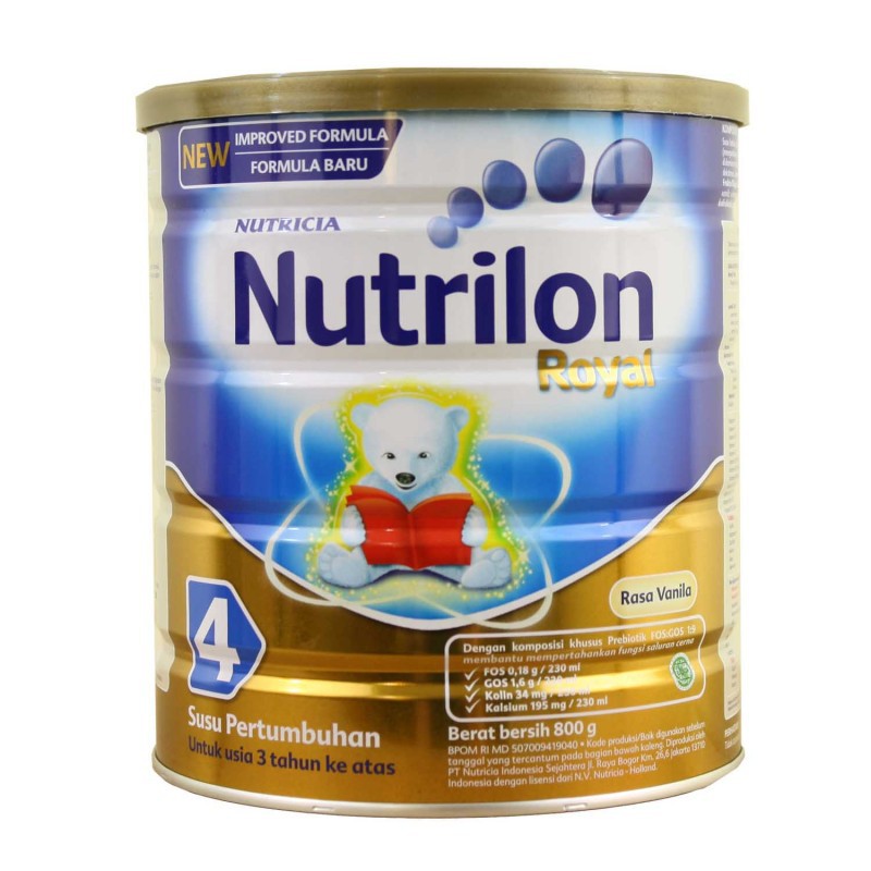 Nutrilon royal 4 800g madu n vanila