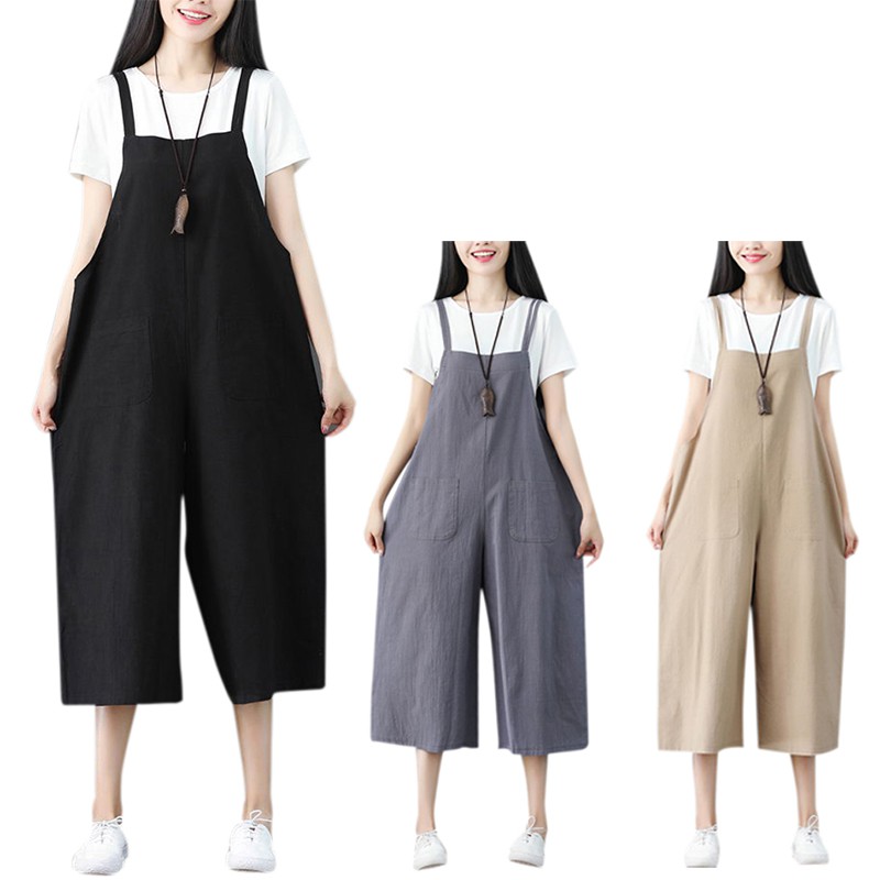 plus size spaghetti strap jumpsuit