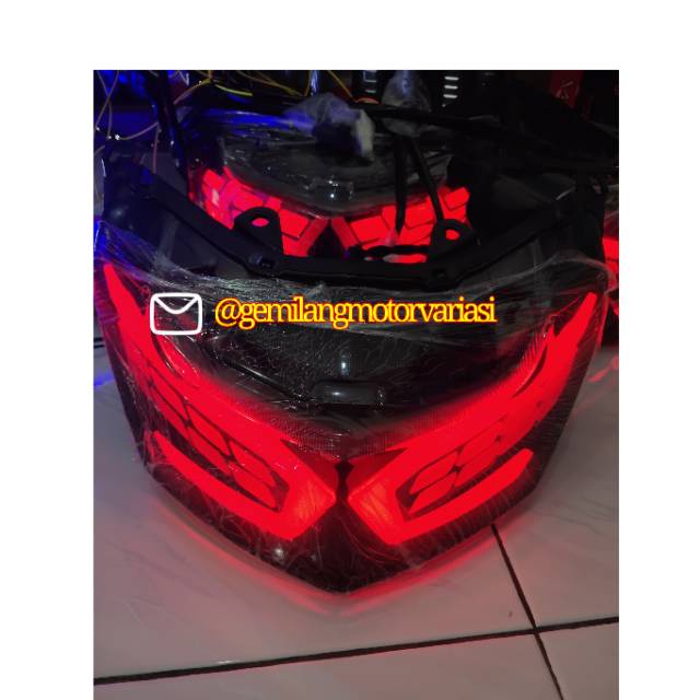 Lampu Stoplamp Belakang Nmax Old Variasi Stop Lamp Nmax Lexus Lampu Stop Belakang Nmax Led Lampu Led Nmax Ka Kra-3