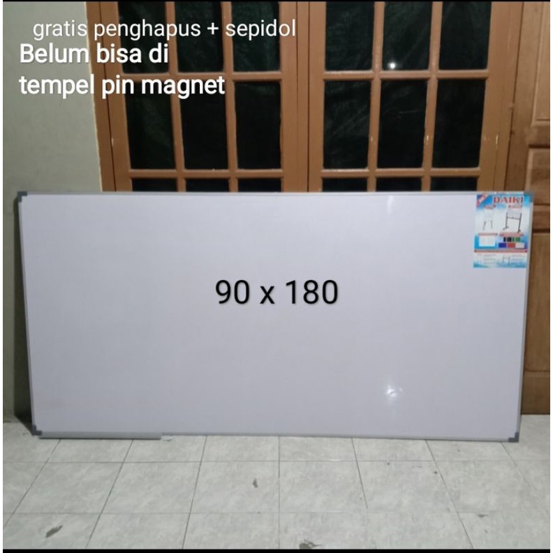 

whiteboard 90 x 180 papan tulis pengajian