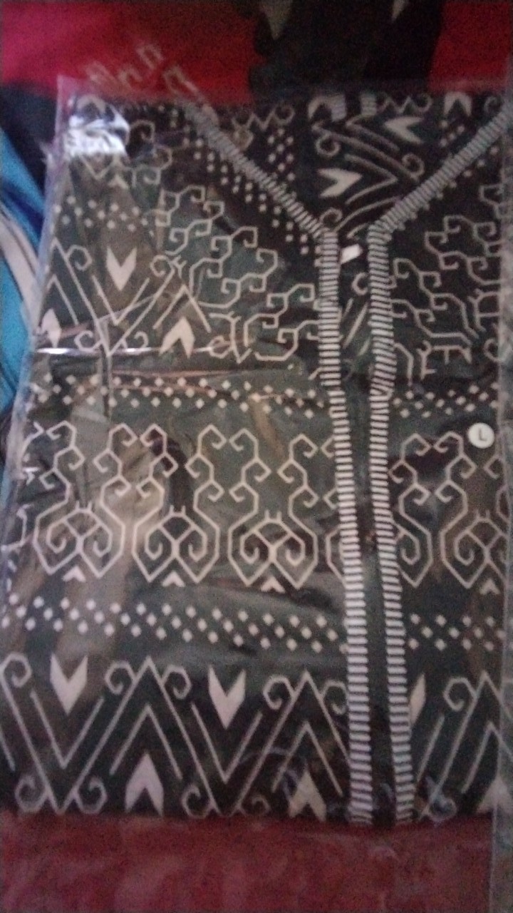 Batik Tunik Wanita M L Xl Xxl Jumbo R3sliting Depan Busui