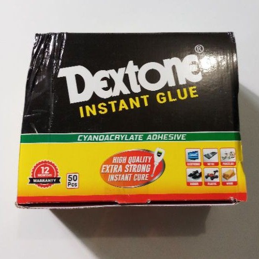 Lem tetes Dextone Korea Instant Serbaguna Powerglue Besi