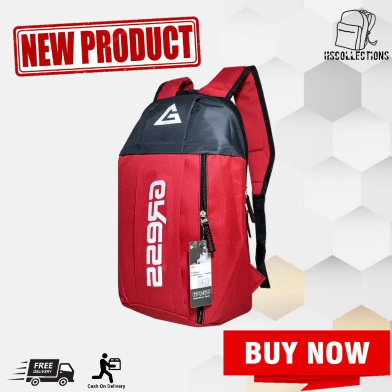 Tas sepatu Futsal ransel Gress original Tas volley Tas basket Tas futsal merah