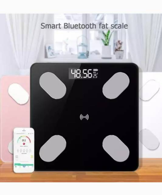 Timbangan Digital Body Fat Monitor Smart Bluetooth (Apps Android &amp; Iphone)