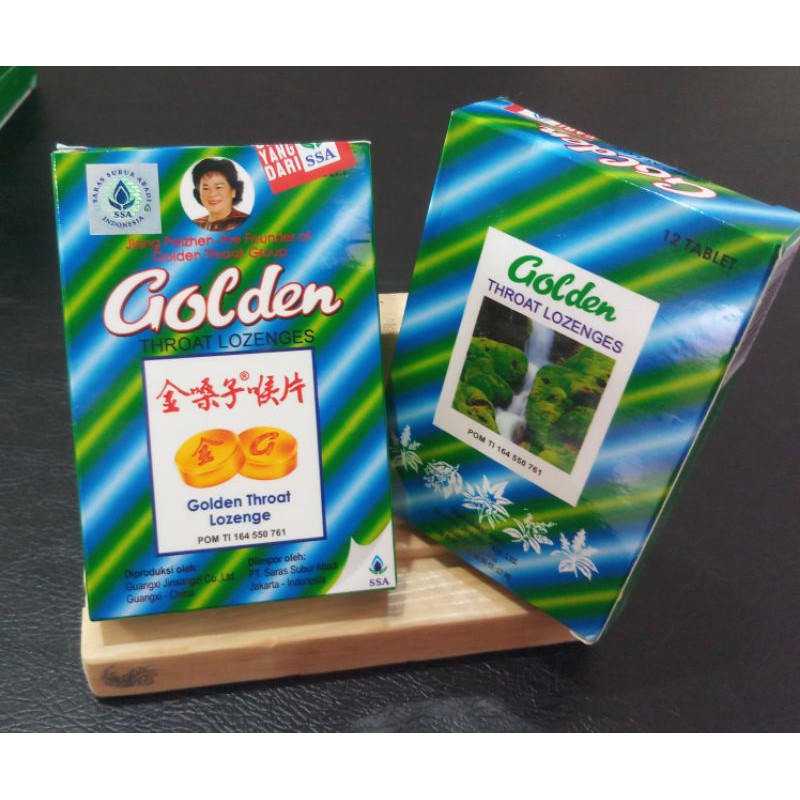 

permen Golden pereda panas dan tenggorokan kering expired 2026