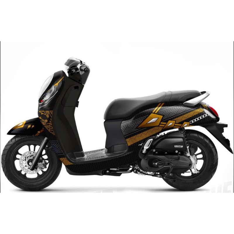 STICKER DECAL SCOOPY PRESTIGE 2021 FULL BODY - DECAL SCOOPY 2021 FULL BODY