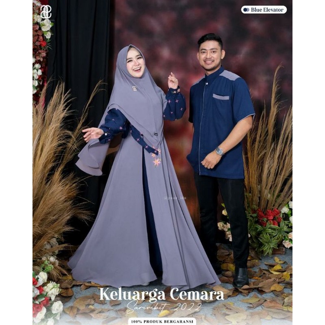 Dress & Abaya Moms Keluarga cemara by Puan/Sarimbit keluarga/Sarimbit lebaran keluarga/Abaya sarimbi