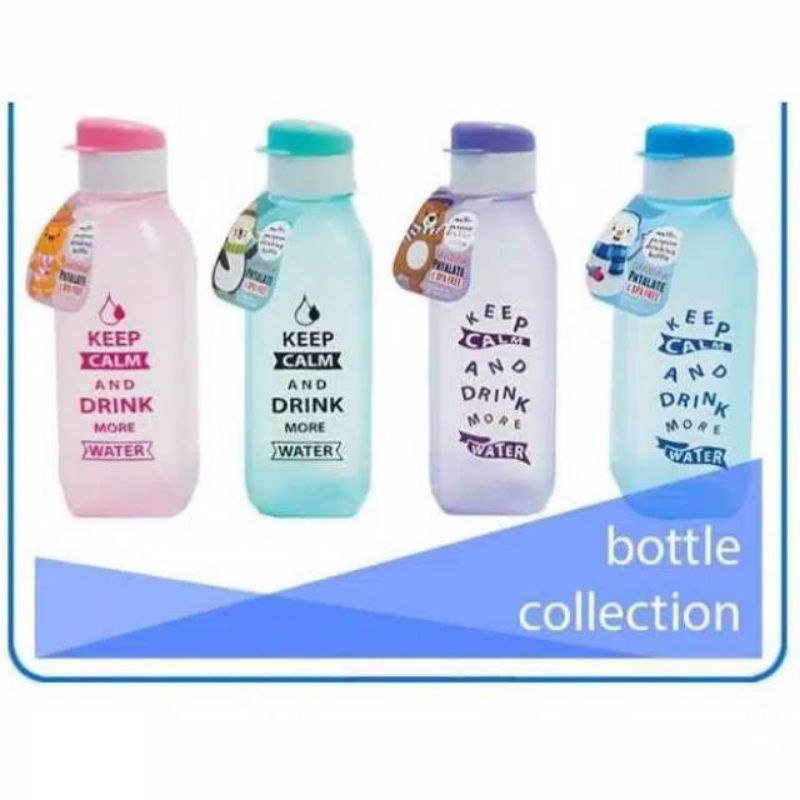 BOTOL MINUM FLIP TOP TAKUMA 350ML &amp; 500ML