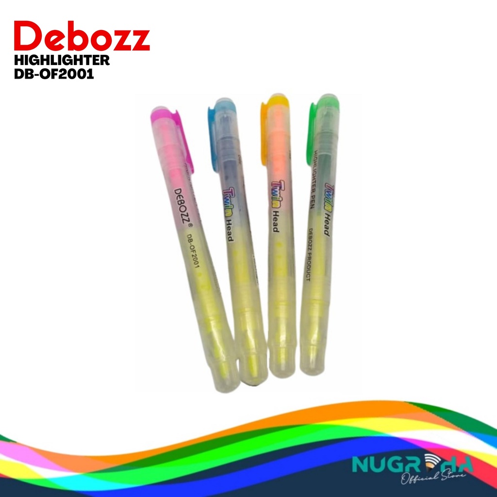 

DEBOZZ HIGHLIGHTER 2 SISI DB-OF2001 (1 LUSIN)
