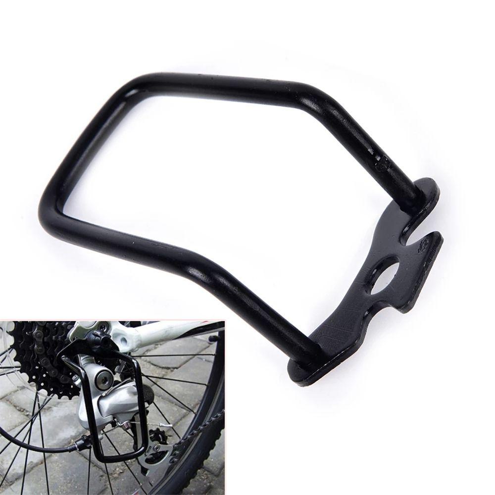 AUGUSTINA Bicycle Derailleur Guard 1pc Sepeda Jalan Baja Rantai Hitam Stay Guard Pelindung Gigi Belakang