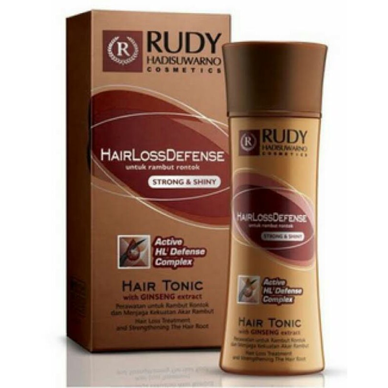 Rudy hadisuwarno hair loss defense HairTonicGinseng 225ml