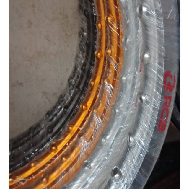 velg RCB 120 ring 17 warna gold black silver
