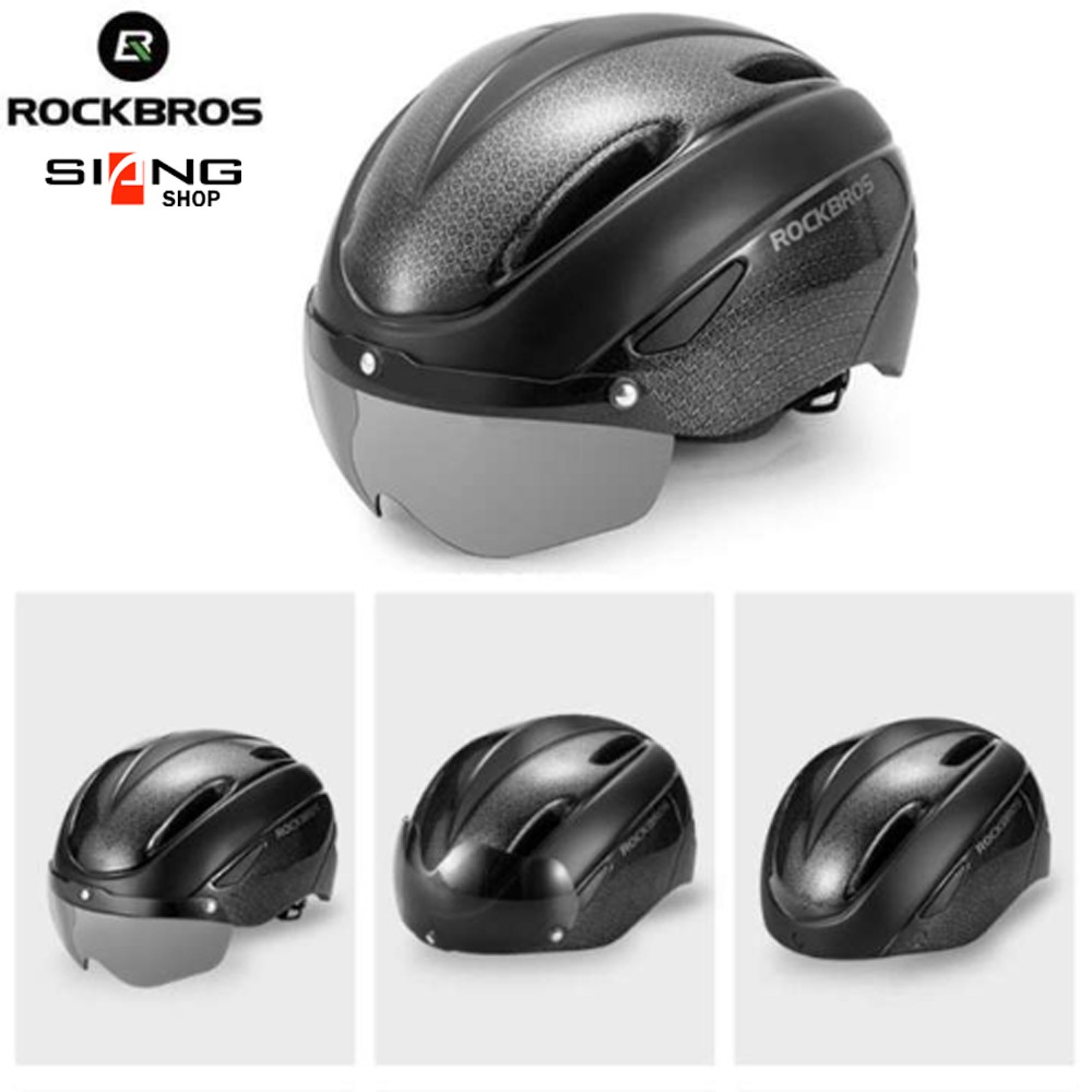 Helm Sepeda ROCKBROS dengan Kaca Magnetic WT-018 / WT 018