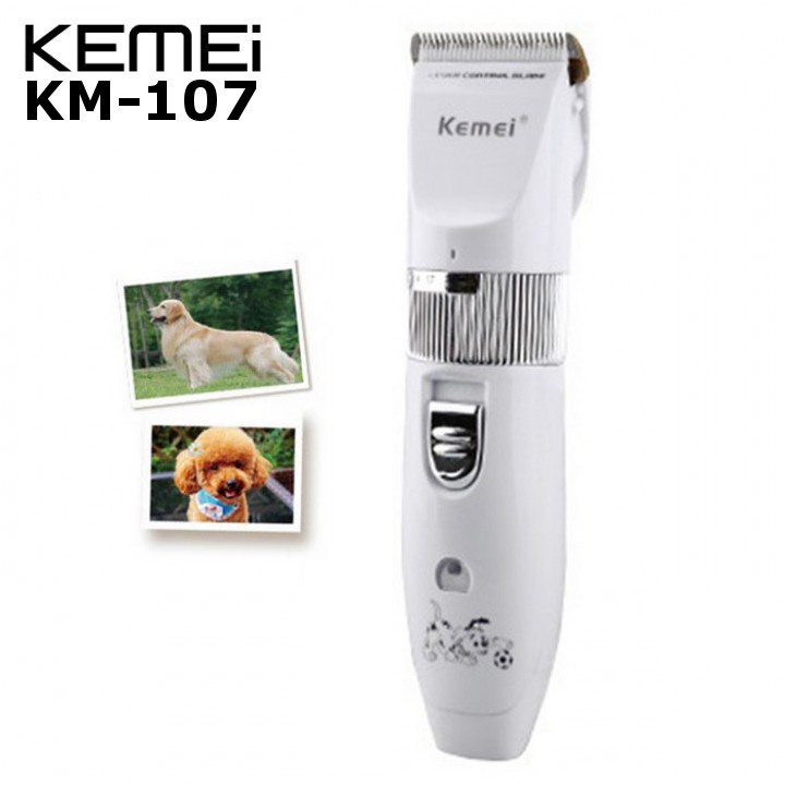 KEMEI KM-107 Alat Cukur Pet Clipper Hewan Anjing Kucing